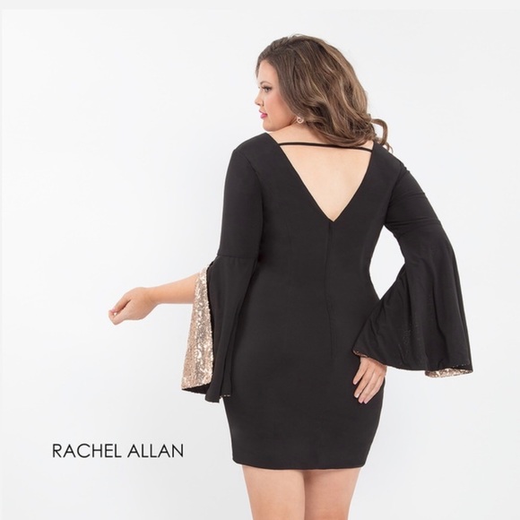 Rachel Allan Black Formal Dress - Picture 2 of 3